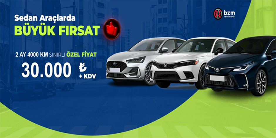 Big Opportunity in Sedan Cars – Comfortable and Affordable Travel with BZM Rent A Car